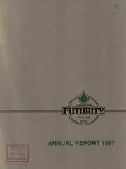 Canadian Futurity Oils Ltd 1987 cover