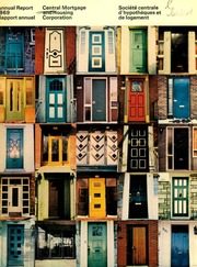 Central Mortgage and Housing Corporation 1969 cover