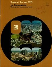 La Sauvegarde 1971 cover
