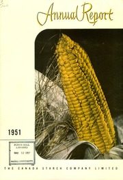 Canada Starch Company Limited 1951 cover