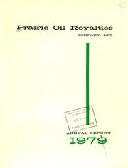 Prairie Oil Royalties Co. Ltd 1979 cover