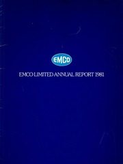 Emco Ltd 1981 cover