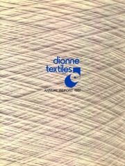 Dionne Textiles Inc 1987 cover