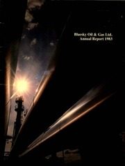 BlueSky Oil & Gas Ltd 1983 cover