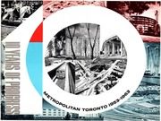 Municipality of Metropolitan Toronto 1963 cover