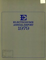 Electrohome Limited 1979 cover