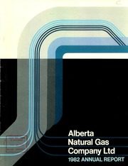 Alberta Natural Gas Company Limited 1982 cover