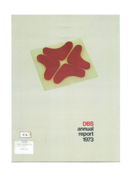 Development Bank of Singapore (DBS) 1973 cover