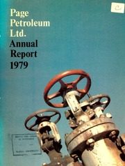 Page Petroleum Limited 1979 cover