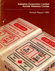 Asbestos Co Ltd 1980 cover