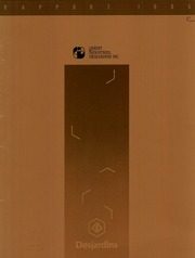 Crédit Industriel Desjardins Inc 1985 cover