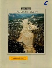 Finning Tractor & Equipment Company Limited 1984 cover