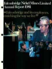 Falconbridge Nickel Mines Limited 1981 cover