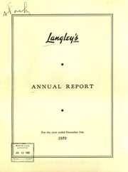 Langley's Limited 1959 cover