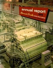 Howard Smith Paper Mills Limited 1959 cover