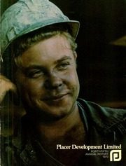 Placer Development, Limited 1970 cover