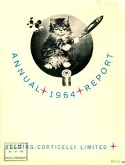 Belding Corticelli Ltd 1964 cover