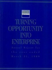 Alberta Opportunity Company 1989 cover