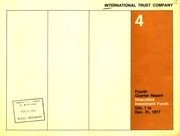 International Trust Company. Interim Report. 1977-12-31 1977 cover