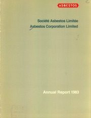 Asbestos Co Ltd 1983 cover