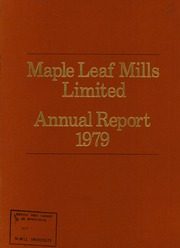 Maple Leaf Milling Company Ltd 1979 cover
