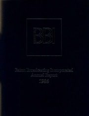 Baton Broadcasting Incorporated 1986 cover