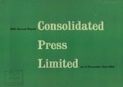 Consolidated Press Limited 1954 cover