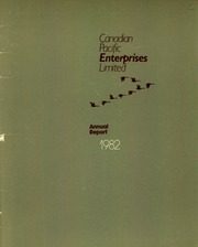 Canadian Pacific Enterprises Limited 1982 cover