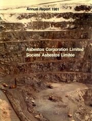 Asbestos Co Ltd 1981 cover