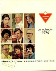 Canadian Tire Corp., Ltd 1976 cover