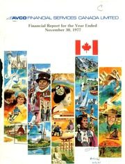 Avco Financial Services Canada Ltd 1977 cover