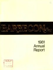 Barbecon Inc 1981 cover