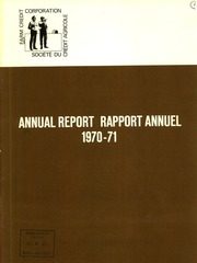 Farm Credit Canada 1971 cover