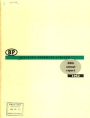 Building Products Limited 1962 cover
