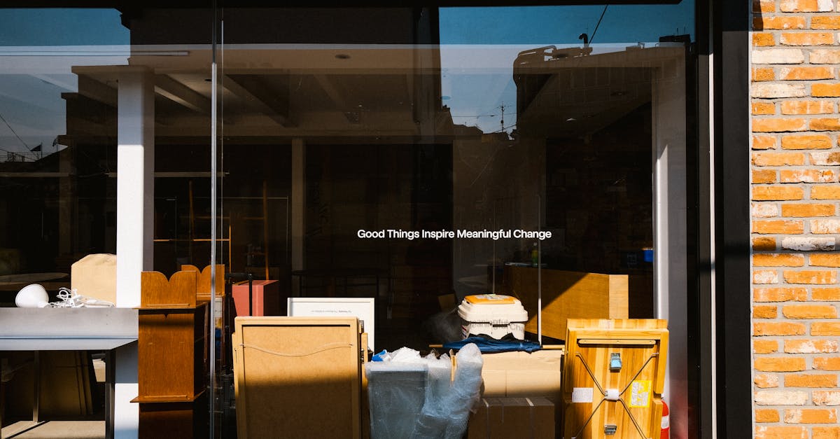 Bold geometric sans-serif typography on modern signage