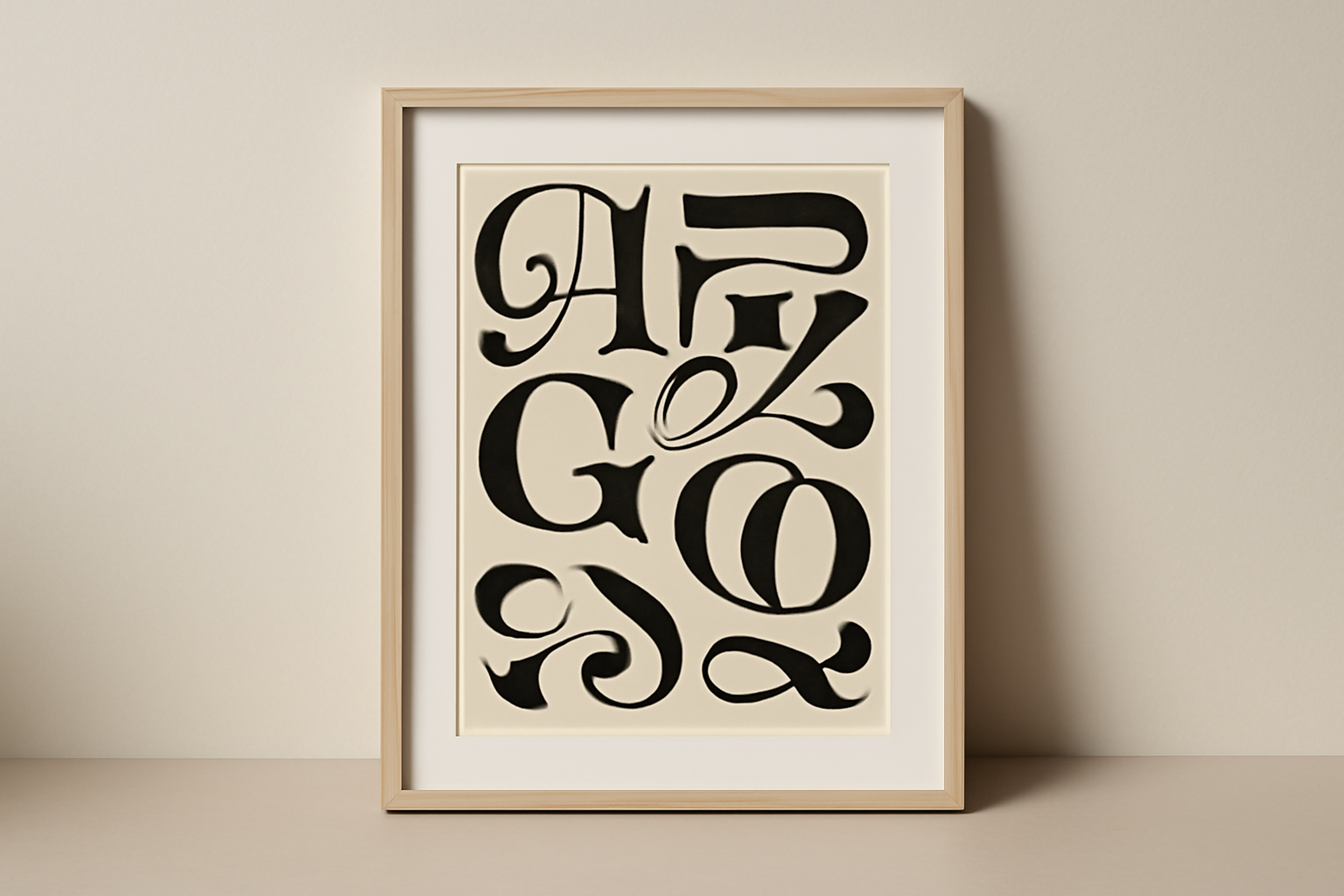 amos bread font — guide and examples