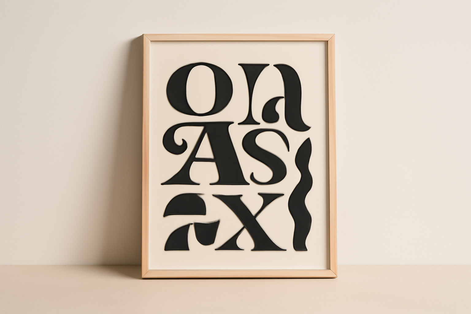 exposure lights font — guide and examples