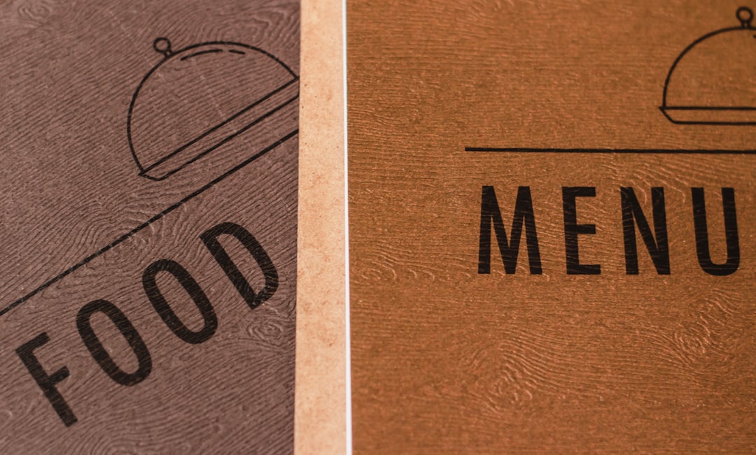 menu design — guide and examples