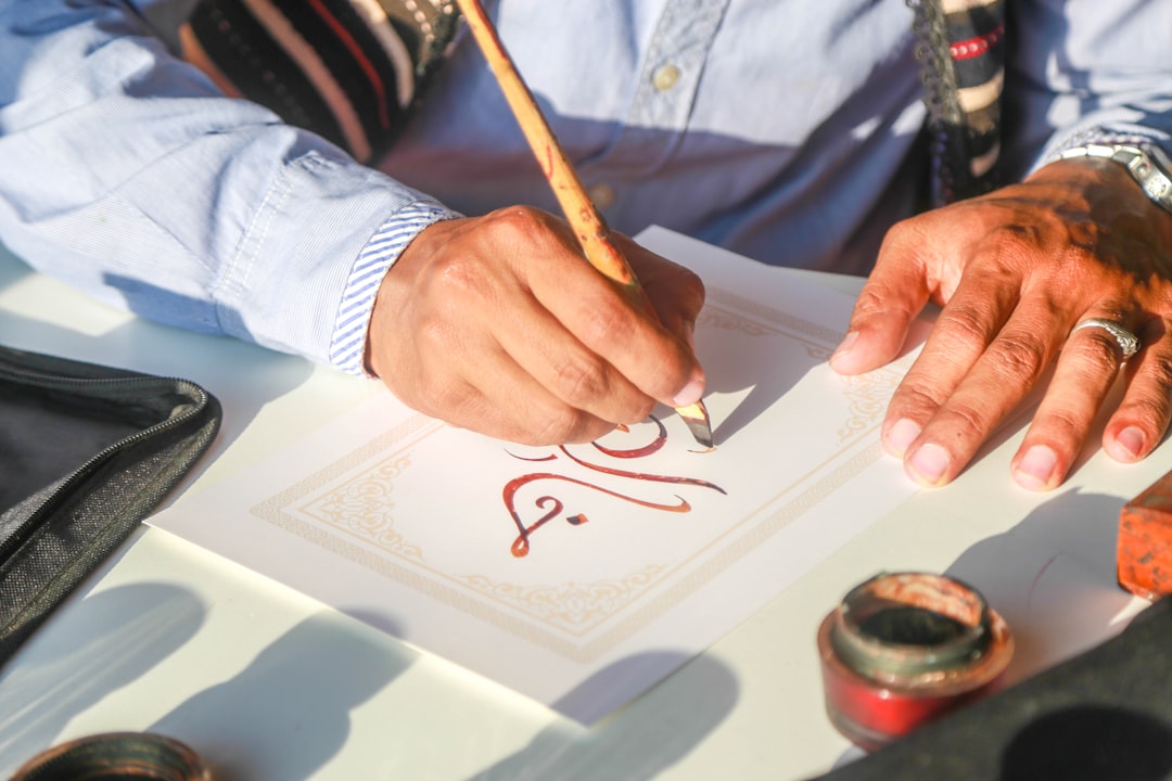 modern calligraphy — guide and examples
