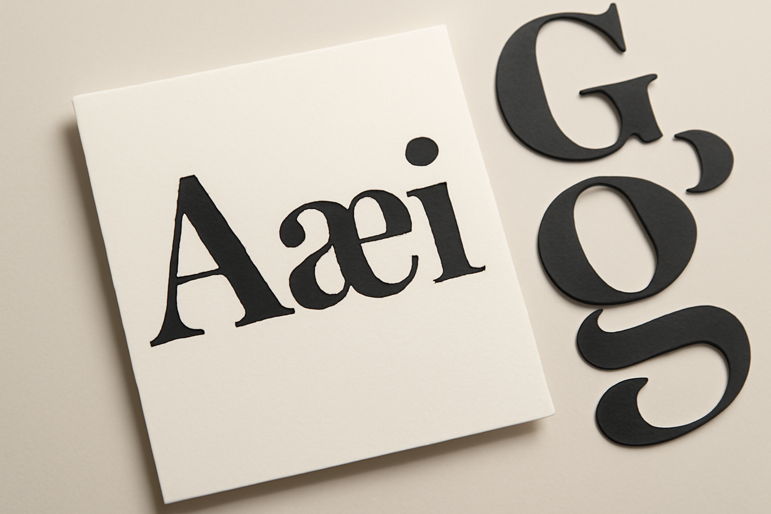 moza gimbal font — guide and examples