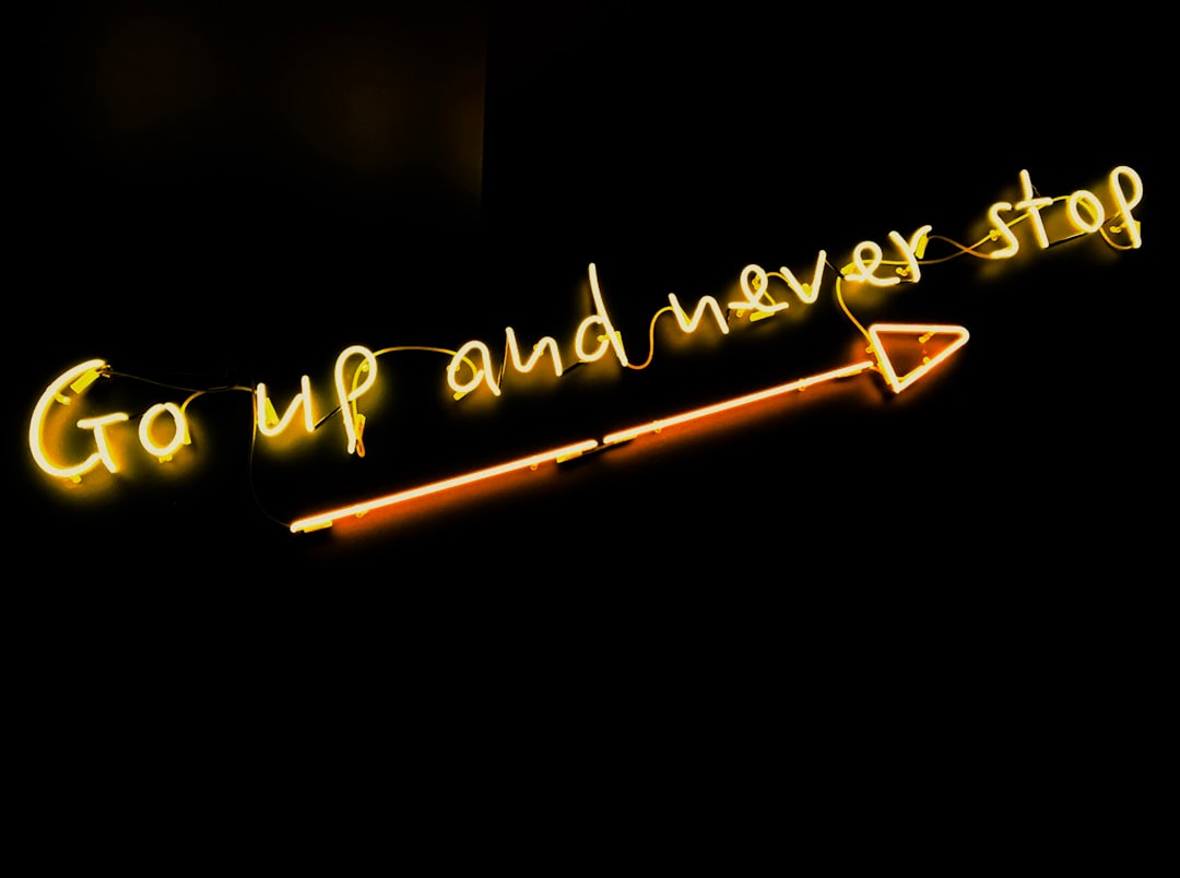 neon-white-font typography — guide and examples