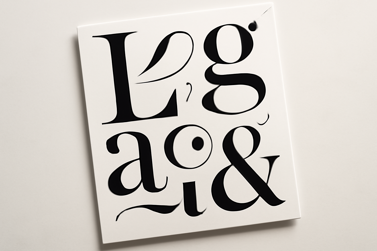 tactile turn font — guide and examples