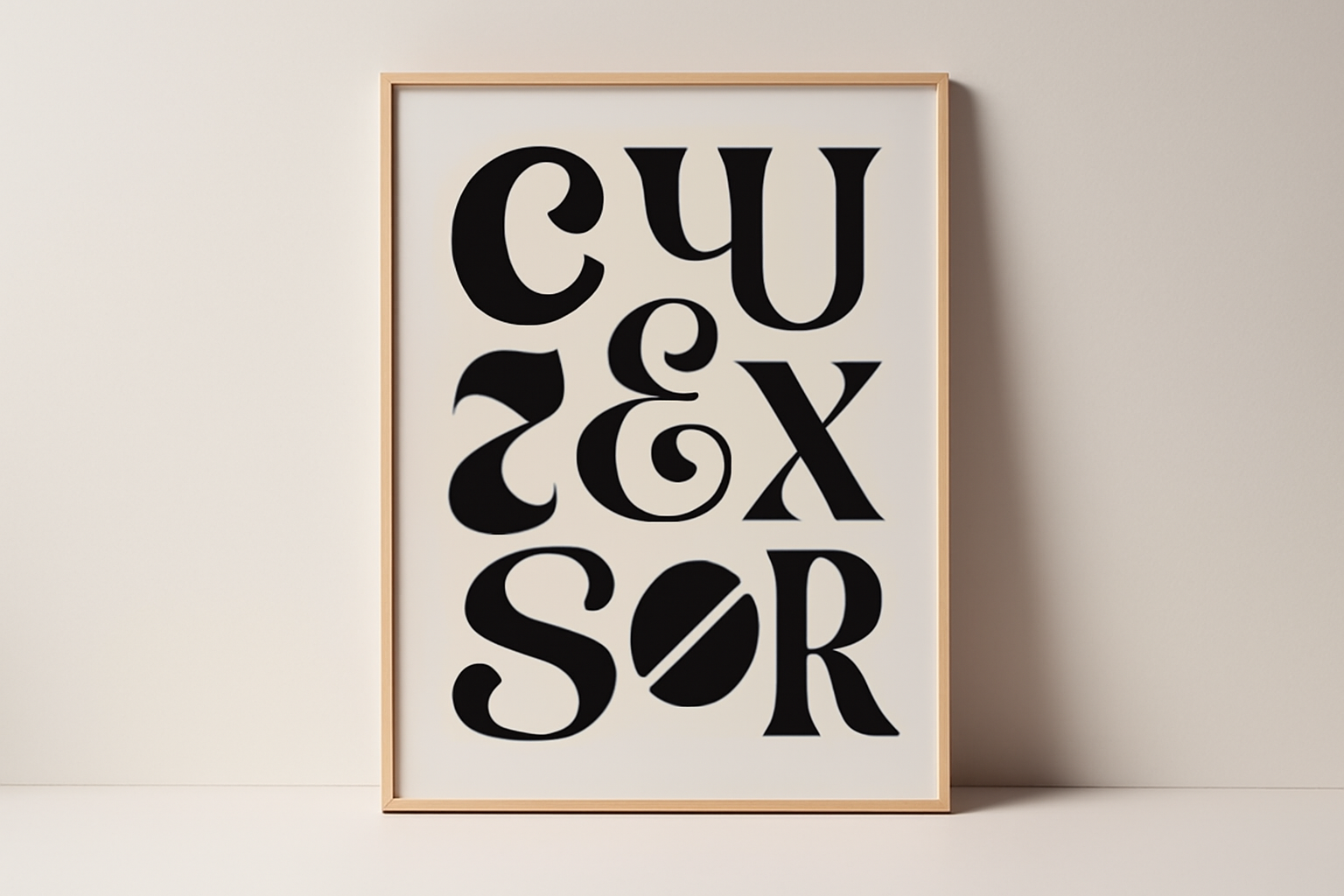 pleasure way font — guide and examples