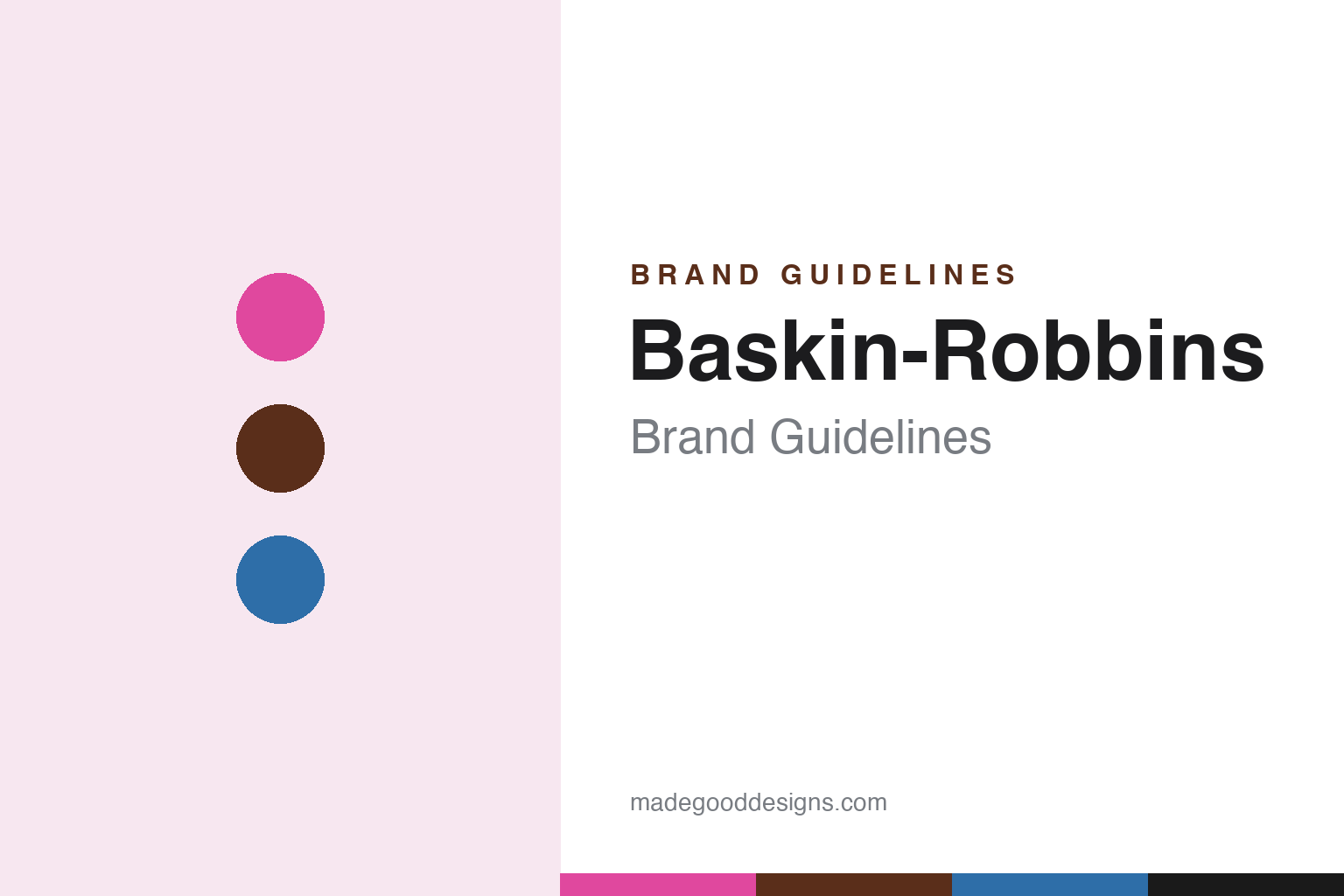 Abstract homage cover for baskin-robbins-brand-guidelines