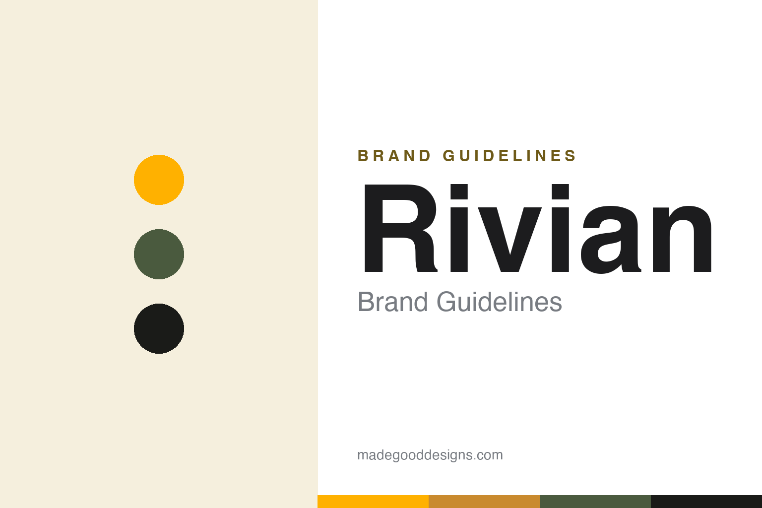 Rivian Brand Guidelines: The Compass, the Oval Lamps & the Adventure EV