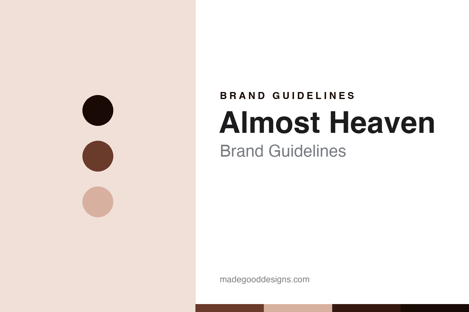 Almost Heaven Saunas Brand Guidelines: One Manual Says Europe