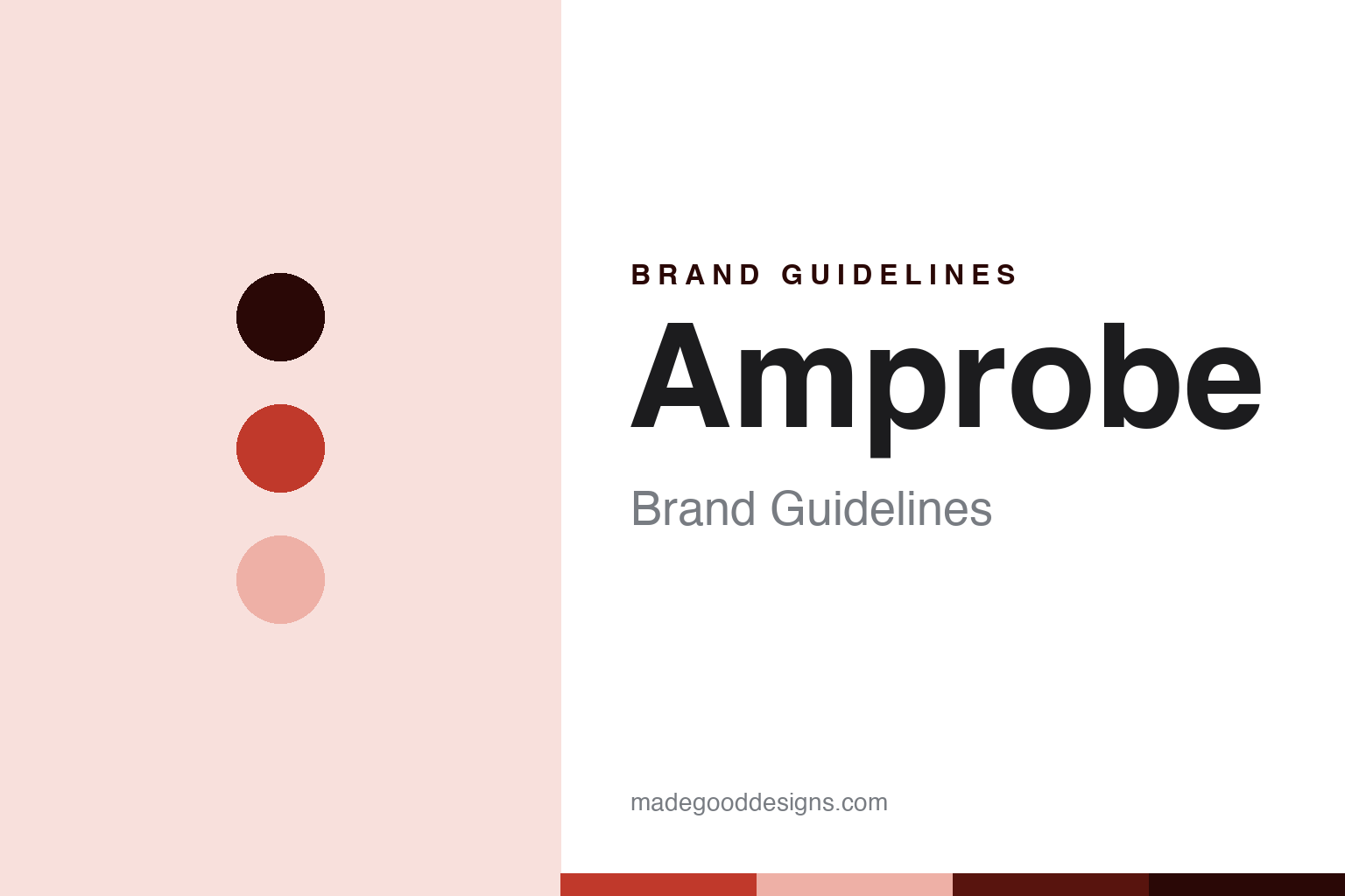 Amprobe brand guidelines — abstract colour discs and material texture (original homage; not a Amprobe product or logo)