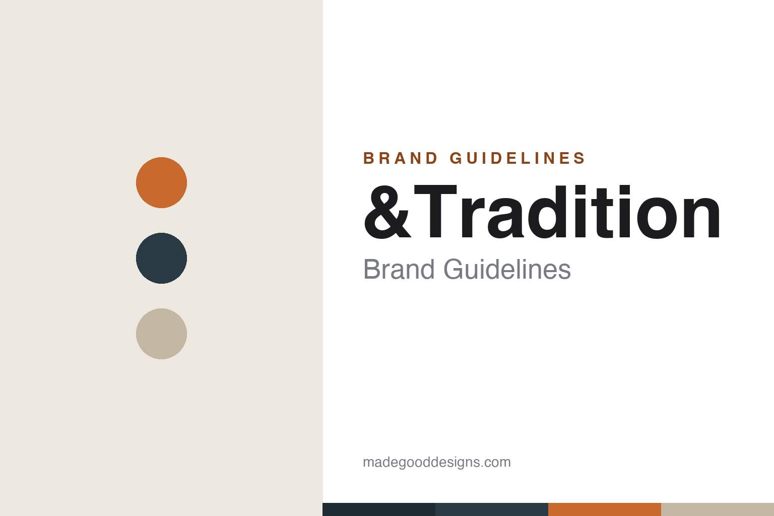 and-tradition brand guidelines — abstract homage cover