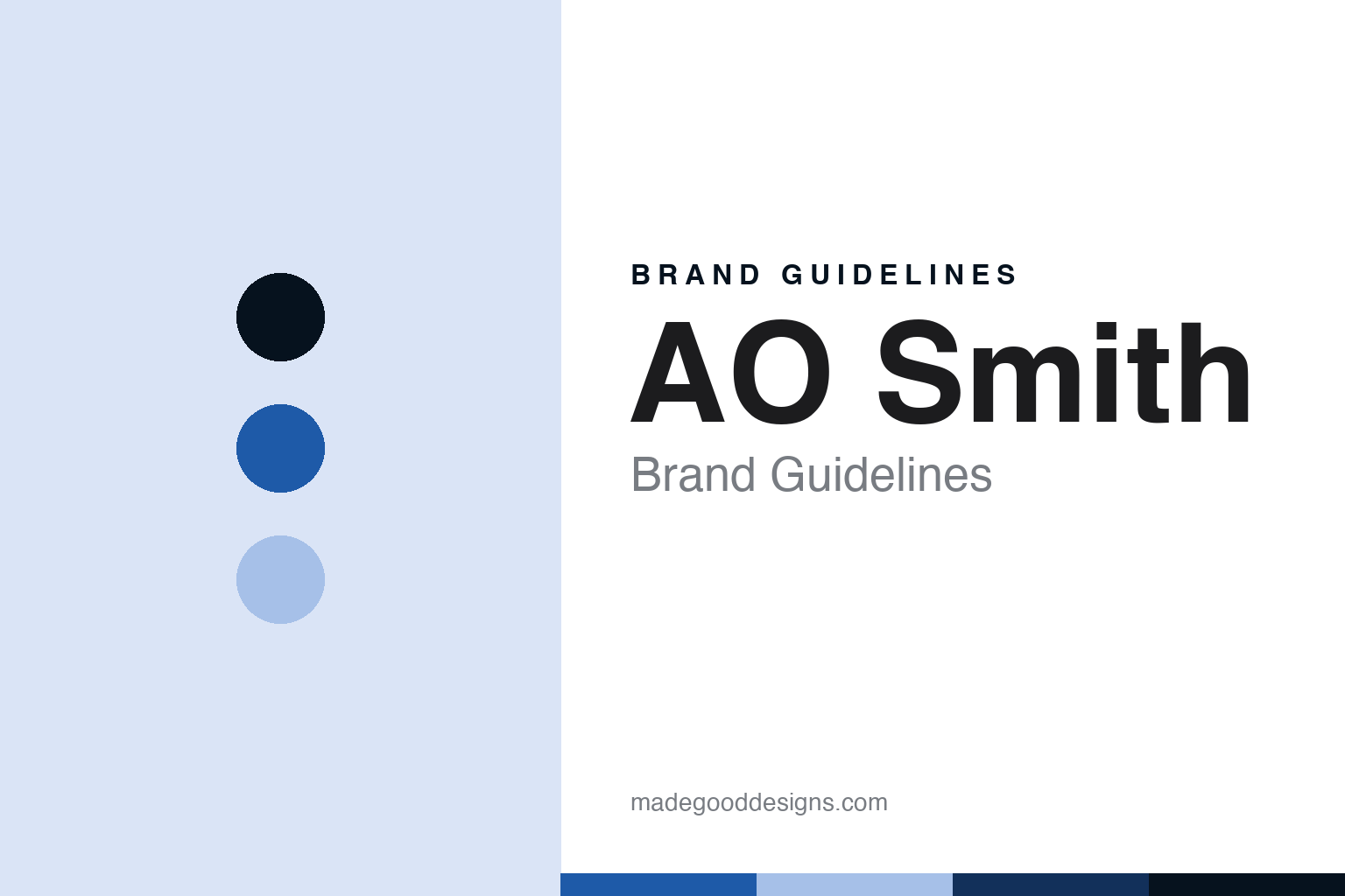 AO Smith Brand Guidelines: The Public American Water-Heater Giant