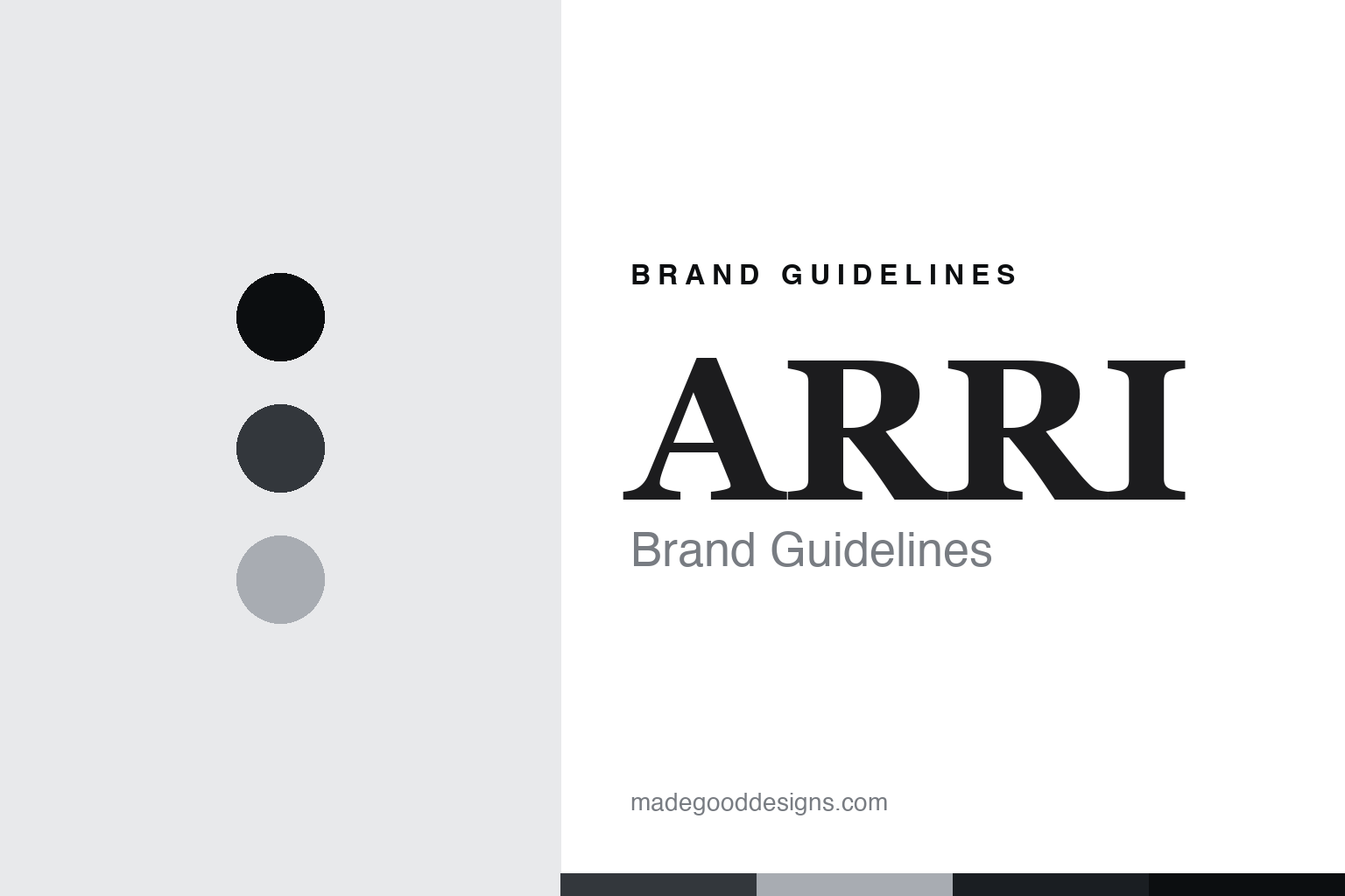 ARRI Brand Guidelines: A Century, Then Sold
